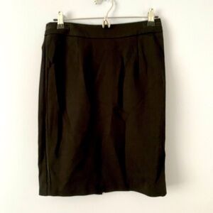 Trina Turk Black Pencil Skirt 29" Waist Size 2 (Estimated) Career Office